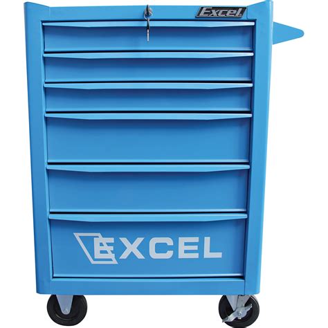 excel metal tool box|excel rolling metal tool chest.